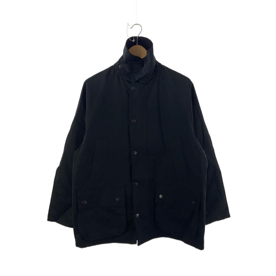 ガ*こ様 Barbour BEDALE ブラックジャケット　38 Barbour◇BEDALE/ジャケット/38/ポリエステル/BLK/無地/252MCAS101