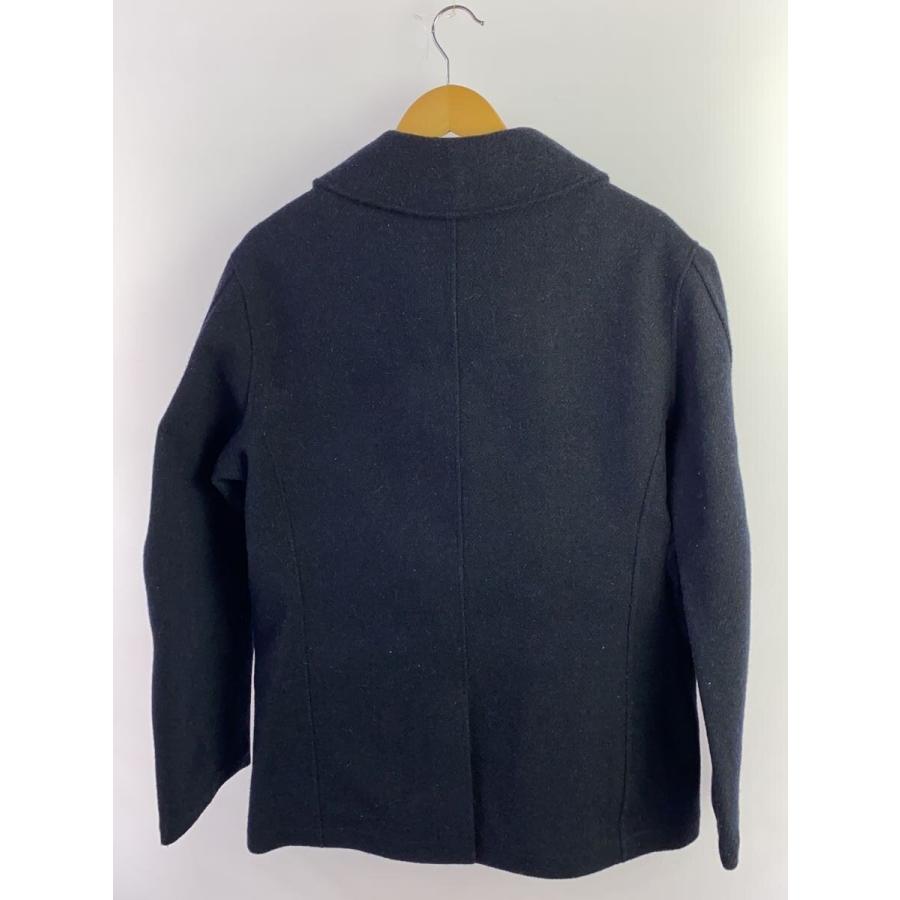 VISVIM×Harris Tweed GORE-TEX ピーコート visvim◇ピーコート/XL/ゴアテックス/NVY/ハリスツイード/無地