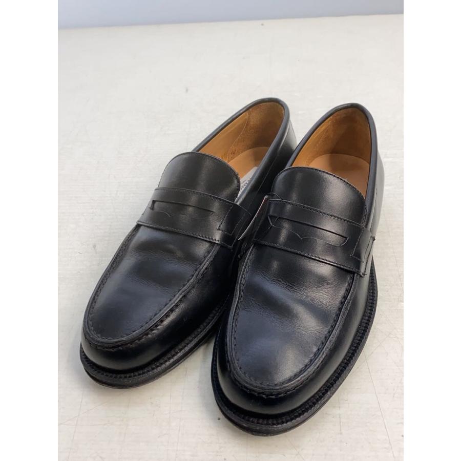 UNITED ARROWS◇ローファー/36/BLK/レザー/VERO CUOIO/ペニー 