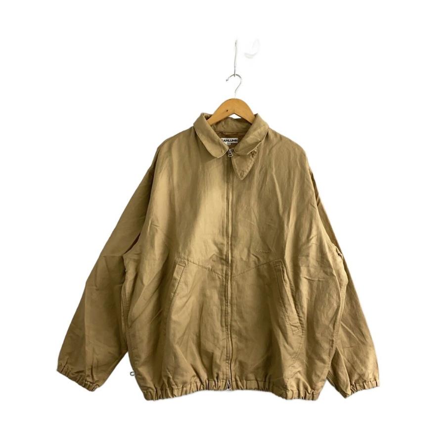 CAHLUMN◇Cotton Linen Harrington Jacket/XL/リネン/BEG/無地