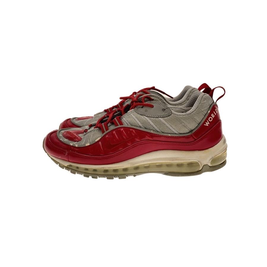 エアマックス98  シュプリーム　27センチ NIKE◇AIR MAX 98 / SUPREME/エアマックスシュプリーム/レッド/844694