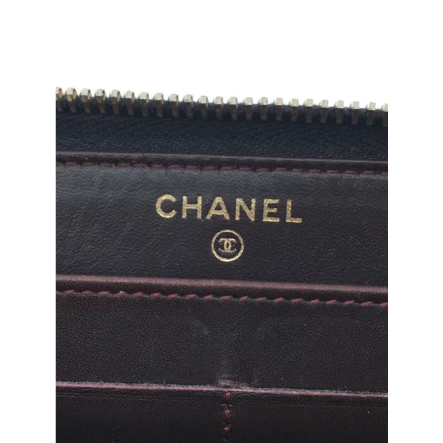 マトラッセ シャネル 長財布 キャビアスキン CHANEL キャビア チェーン