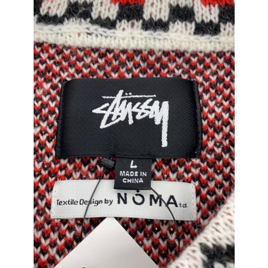 STUSSY◇ニット・セーター(厚手)/L/アクリル/マルチカラー/117153