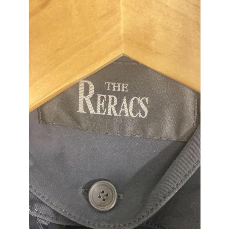 THE RERACS◇ザリラクス/モッズコート/38/ポリエステル/BLK/無地/19SS