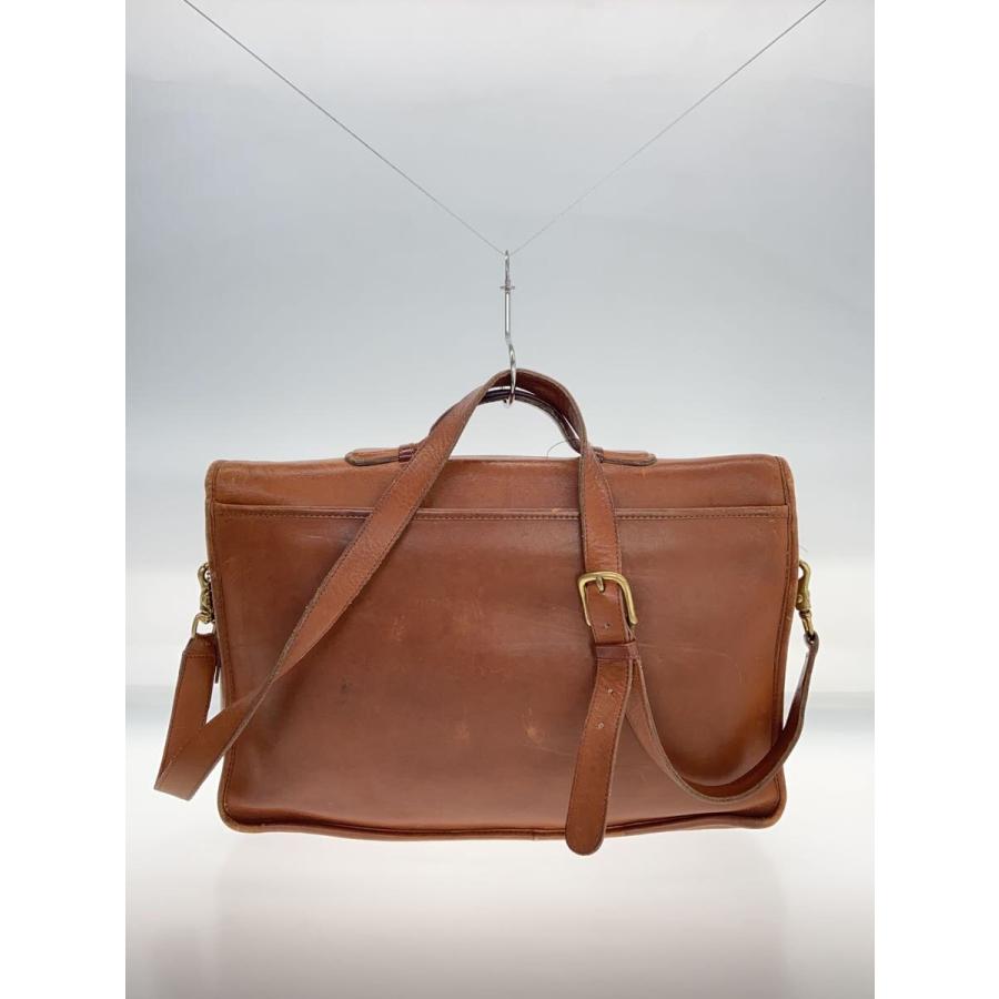 COACH◇OLD COACH/ショルダーバッグ/レザー/BRW/無地/5265 : セカンド