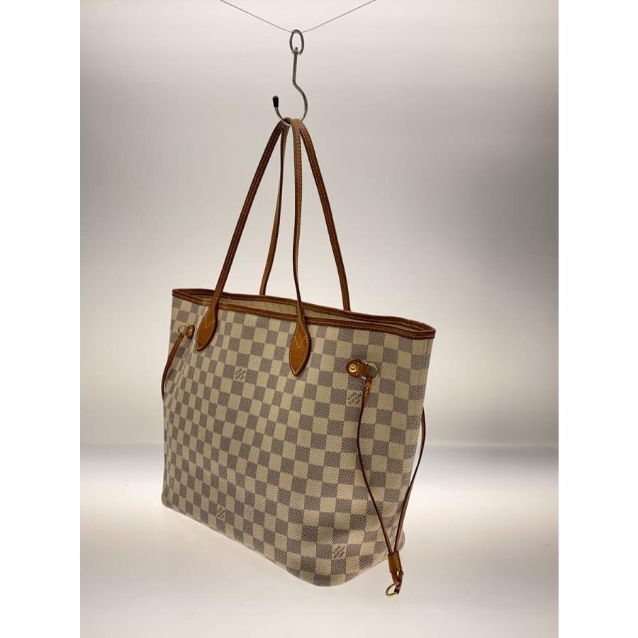 LOUIS VUITTON◇1)ネヴァーフルMM_ダミエ・アズール/PVC/WHT