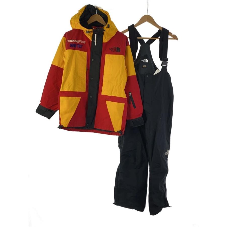 THE NORTH FACE◇セットアップ/M/ナイロン/RED/NP-2186/NP-7186
