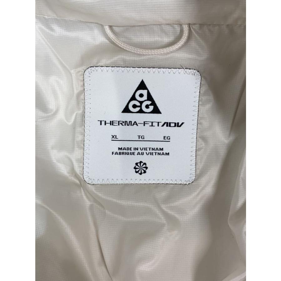 NIKE ACG◇ダウンジャケット/XL/ポリエステル/WHT/カモフラ : セカンド