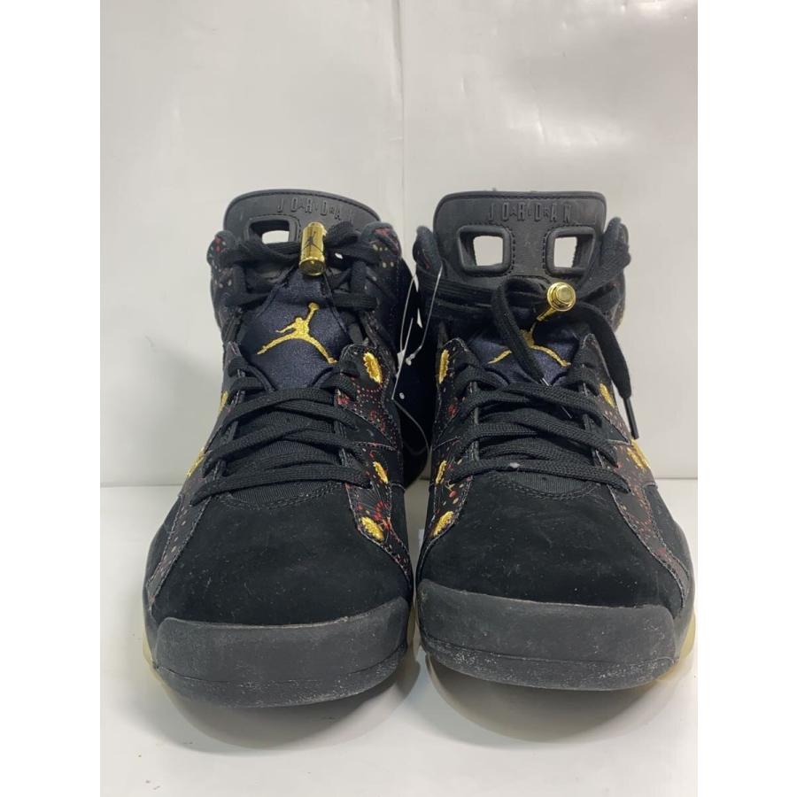 NIKE◇AIR JORDAN 6 RETRO CNY/エアジョーダンレトロ/ブラック/AA2492