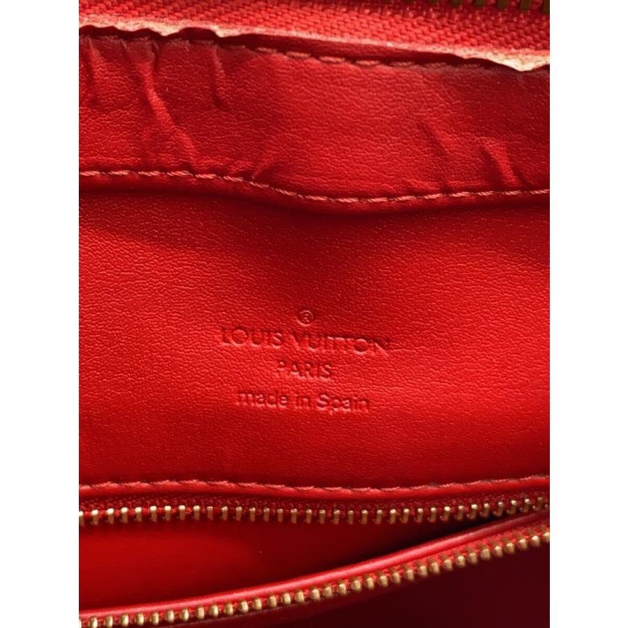 LOUIS VUITTON◇ヒューストン_モノグラム・ヴェルニ/エナメル/RED