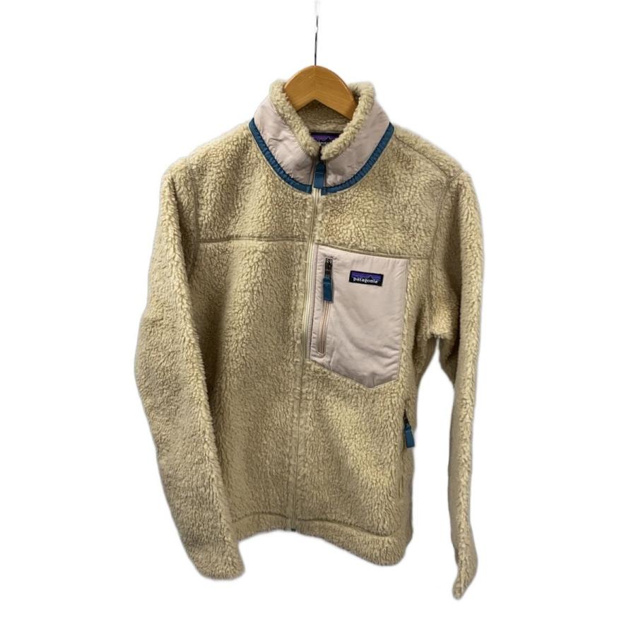 patagonia◇フリースジャケット/L/ポリエステル/BEG/無地/23074