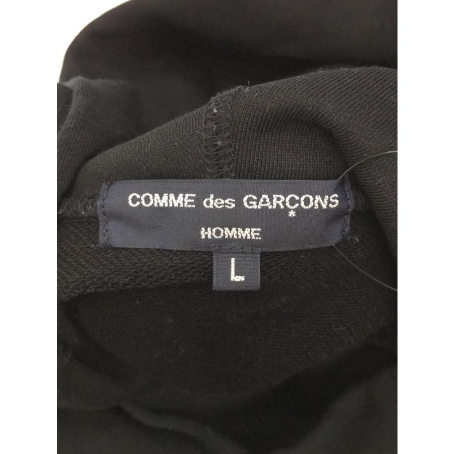 COMME des GARCONS HOMME◆23SS/ロゴパーカー/AD2022/パーカー/L/コットン/BLK/HK-T011｜ssol-shopping｜03