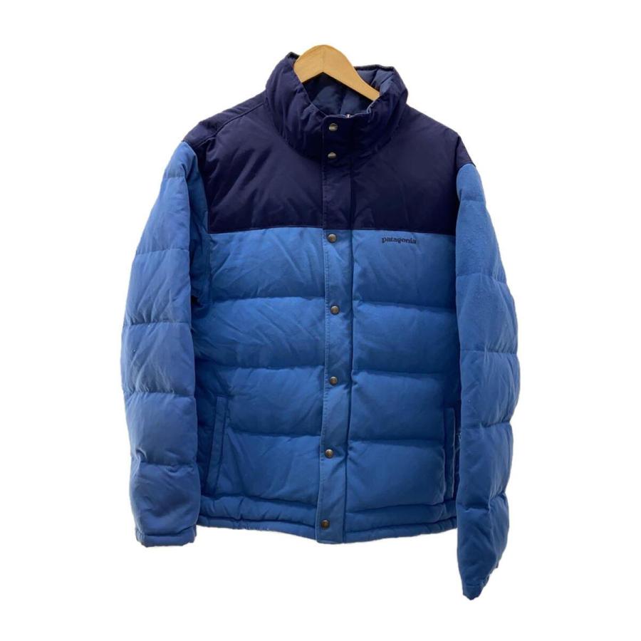 patagonia◇BIVY DOWN JACKET/ダウンジャケット/L/ポリエステル/BLU 