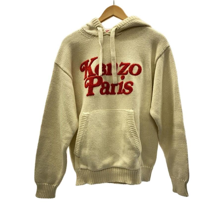 KENZO◇24ss/タグ付/BY VERDY HOODIE/パーカー/M/コットン/IVO KENZO◇24ss/タグ付/BY VERDY HOODIE/パーカー/M/コットン/IVO