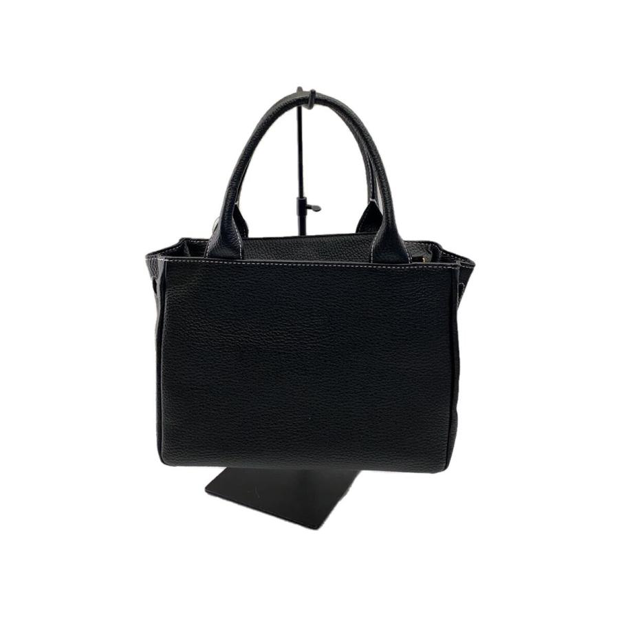 傳濱野◇2WAY/ミーティア ベル/ショルダーバッグ/レザー/BLK