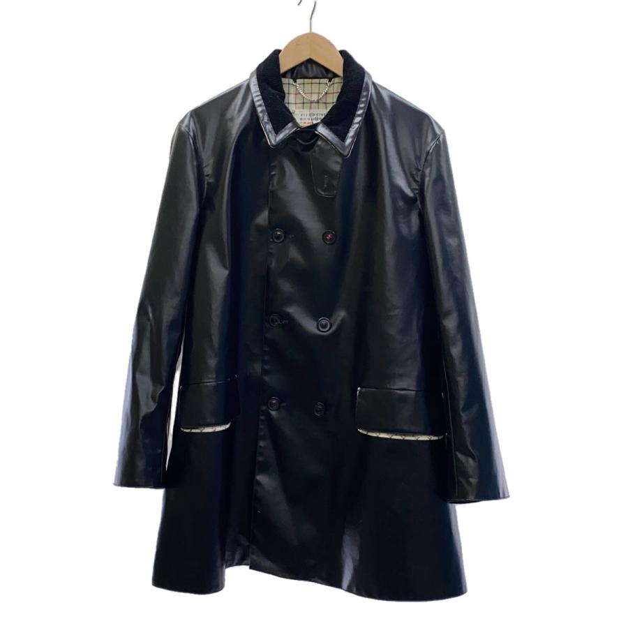 Maison Margiela◇22AW/PVC canvas jacket/トレンチコート/48/コットン