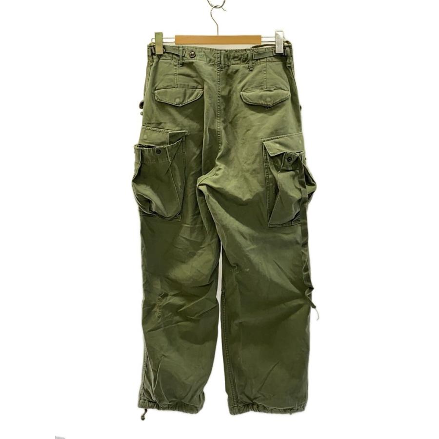 US.ARMY◇M-51/TALONジップ/カーゴパンツ/--/コットン/KHK/無地 デッド 