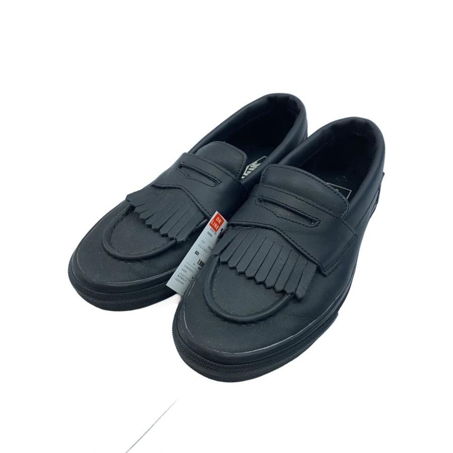 完売品 VANS レザー ローファー BLACK V196CF 28の通販