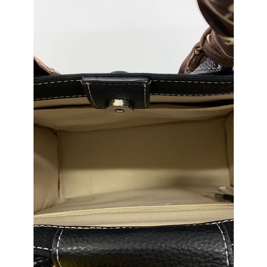 JILL by JILLSTUART◇Link J スカーフトート小/キャンバス/BLK/125
