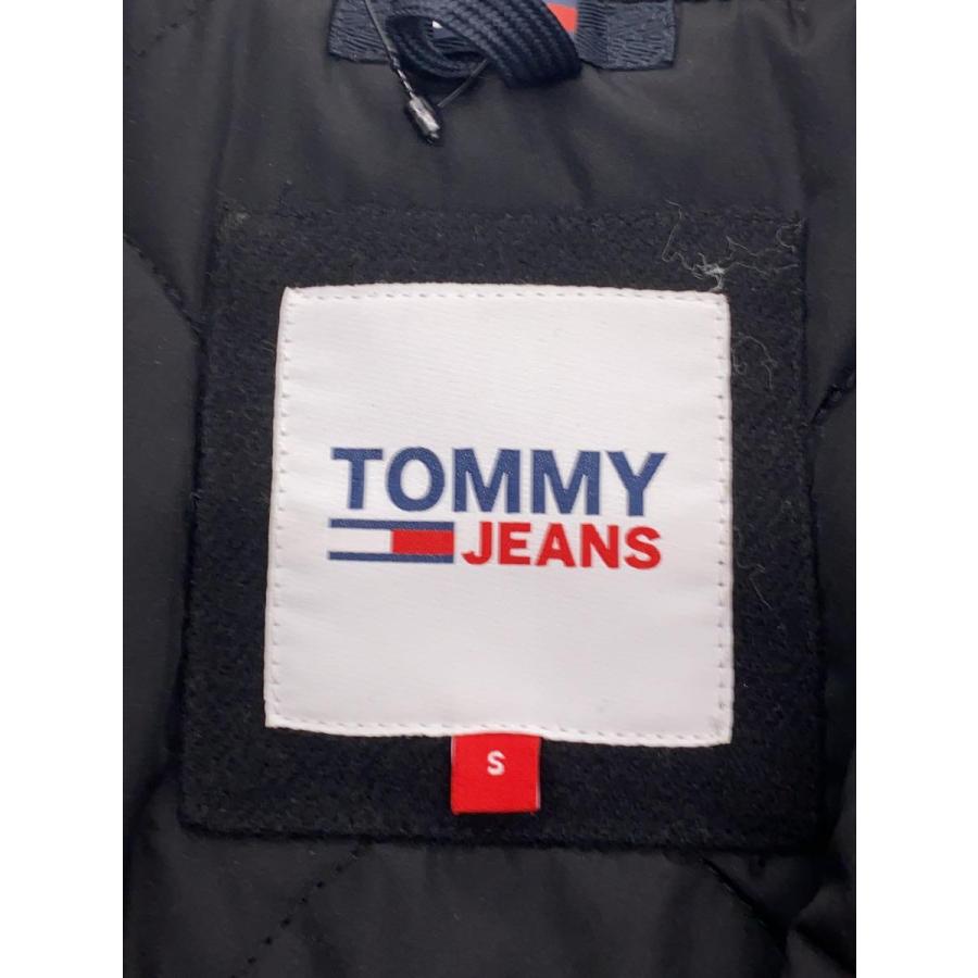 TOMMY JEANS◆オーバーサイズスタジャン/S/ポリエステル/BLK｜ssol-shopping｜03