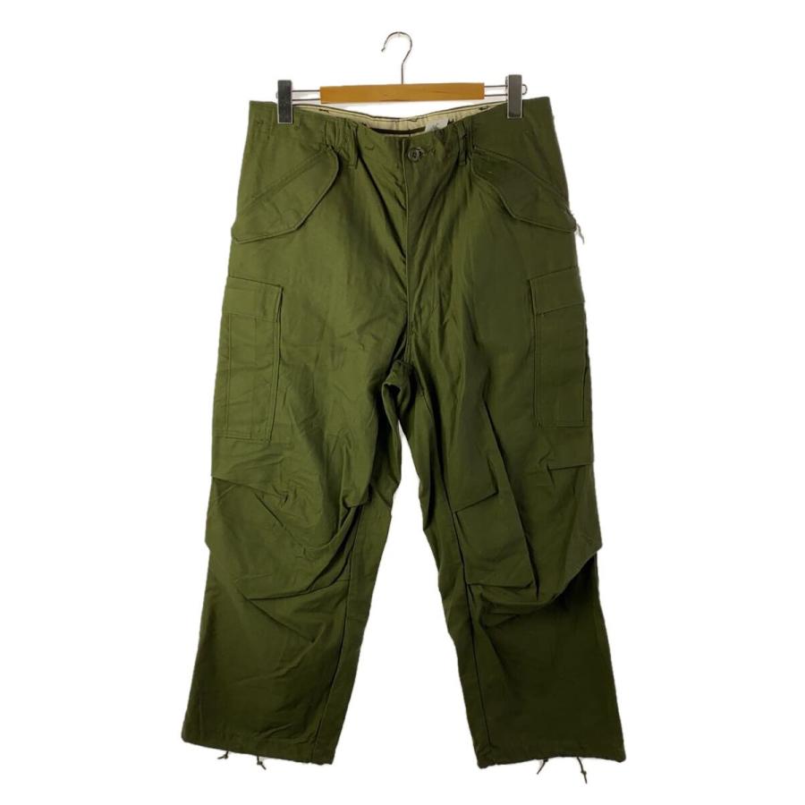 US.ARMY◇M-65/ブラスジップ/70s/74年/カーゴパンツ/M-R/コットン/KHK 
