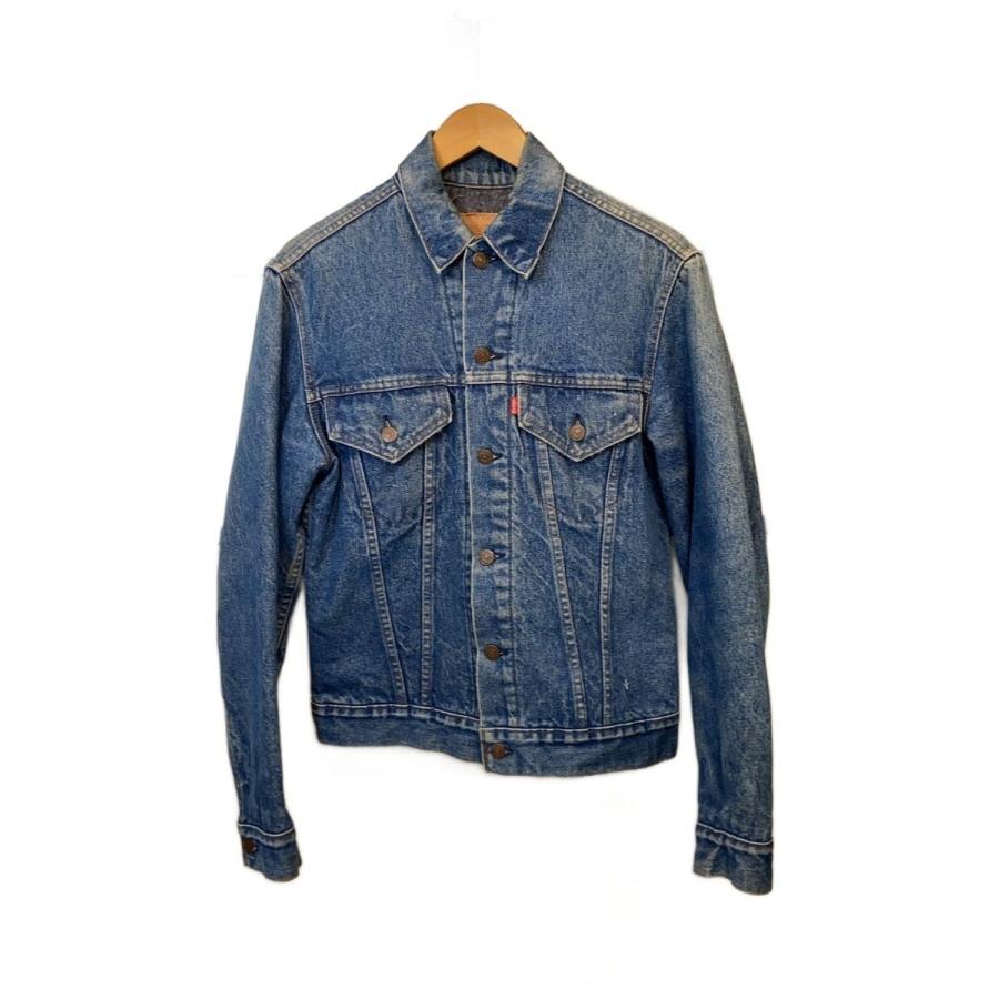 Levi’s 80s 70505 0317 3rd ノンウォッシュ Levi's◇70505/80s/ブランケット/Gジャン/36/デニム/IDG/無地/70505