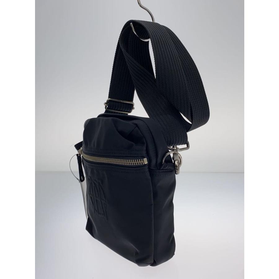 Jean Paul Gaultier◇JPGロゴ/ミニショルダーバッグ/ナイロン/BLK