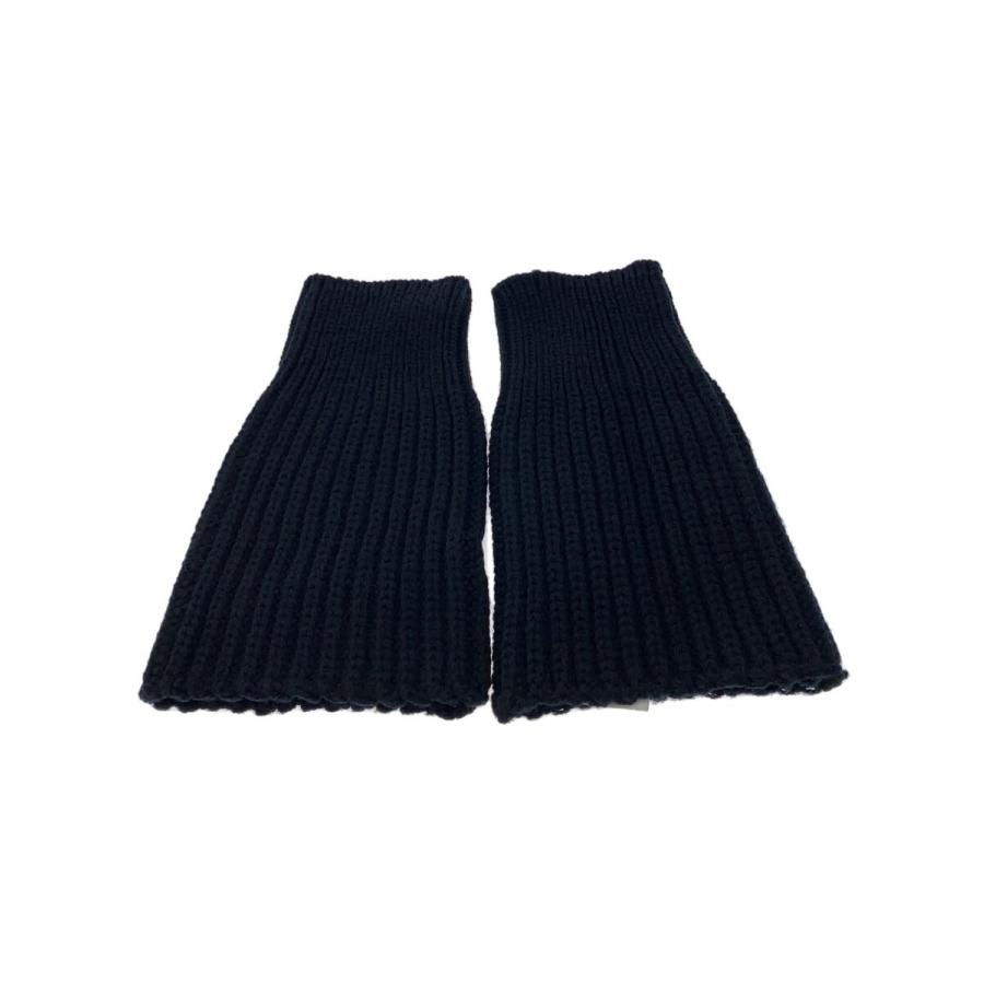 DRIES VAN NOTEN アームウォーマー 24aw DRIES VAN NOTEN◇24AW/MONTOYA CUFFS/アームカバー/ウール/BLK/無地