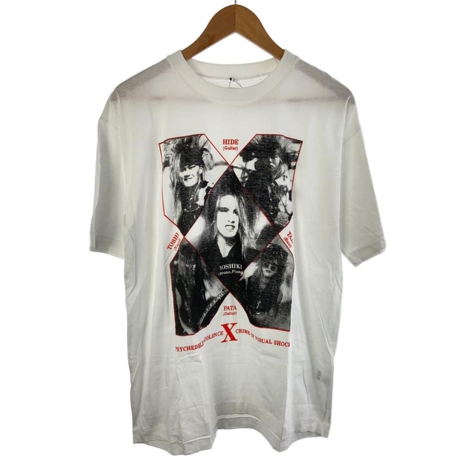 XJAPAN Tシャツ X JAPAN/Tシャツ/L/コットン/WHT : セカンドストリートYahoo!店