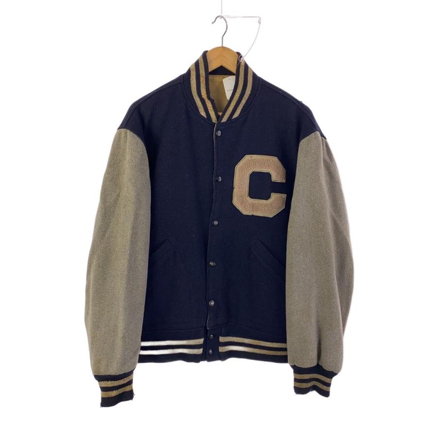 50s〜/MCAULIFFE/スタジャン/46/ウール/NVY/リバーシブル : セカンド