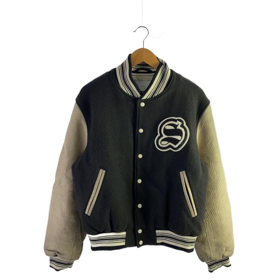 SUGARHILL◇スタジャン/2/ウール/BRW/無地/22AWLA03 : セカンド