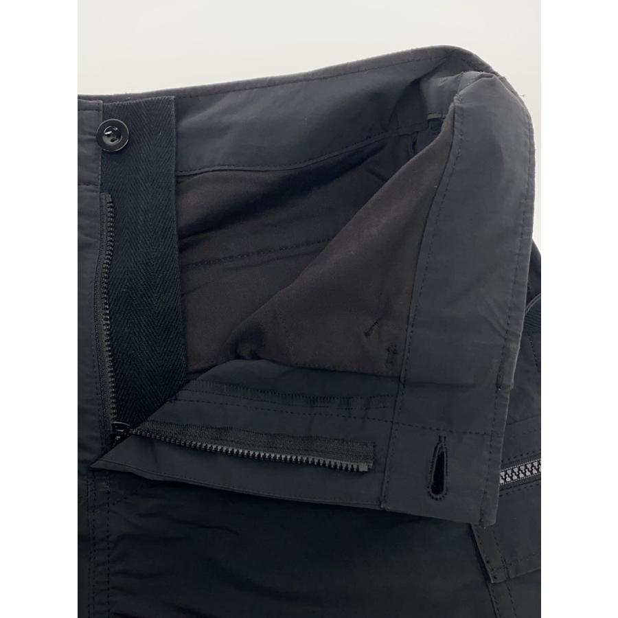 sacai◇24SS Matte Taffeta Shorts/3/ポリエステル/BLK/無地/24-03361M