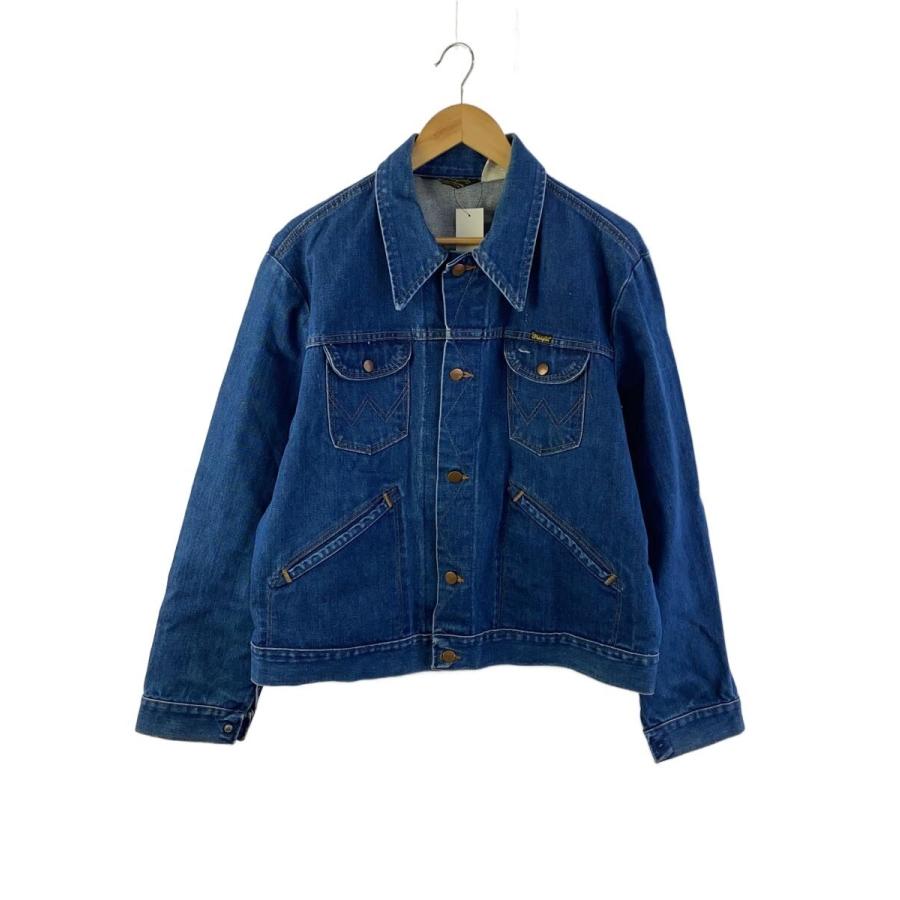 WRANGLER◇80s/126MJ/ビッグサイズ/Gジャン/48/デニム/IDG : セカンド