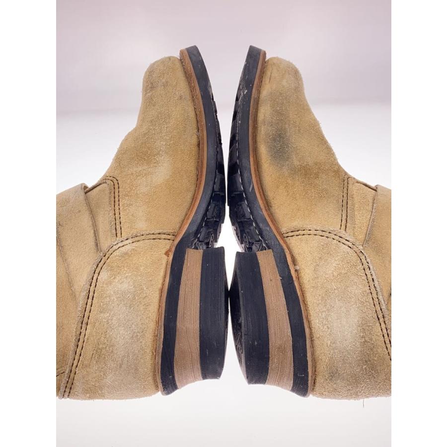 RED WING◇エンジニアブーツ/US8.5/BEG/スウェード/8268/? NULL