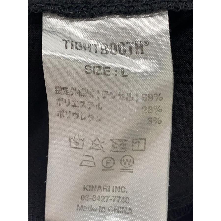 TIGHTBOOTH PRODUCTION◇クロップドパンツ/L/ポリエステル/BLK/無地