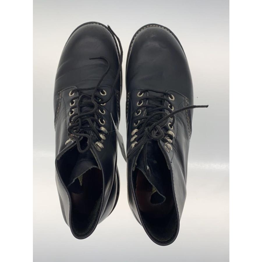 RED WING◇犬タグ復刻/アイリッシュセッター/ブーツ/UK6.5/BLK/レザー