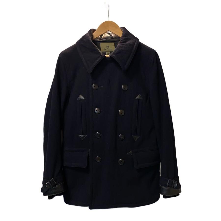 Nigel Cabourn ウールコート 46 Nigel Cabourn◇コート/46/ウール/NVY/無地/8090030000// : セカンド