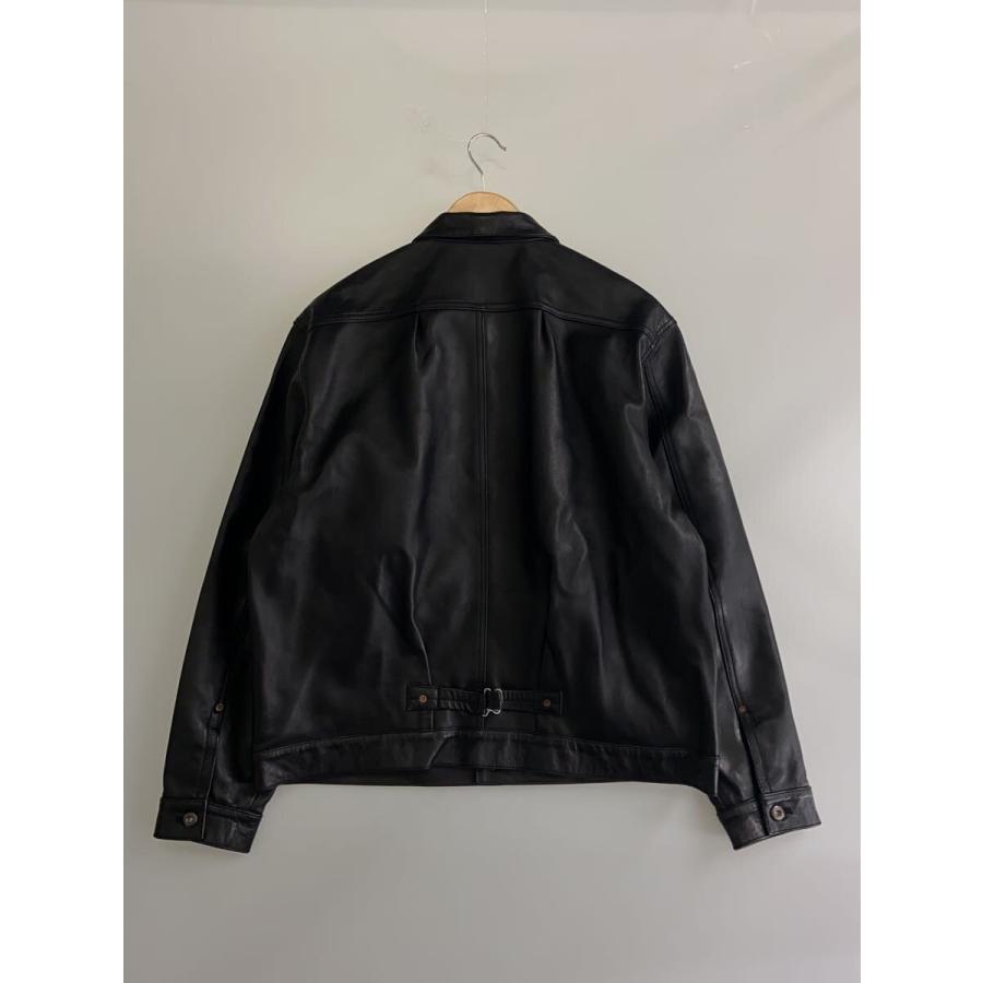 Schott◇SHEEP LEATHER 1st TRACKER JACKET/L/羊革/BLK/782-3950128
