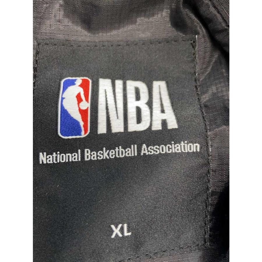 NBA◇ナイロンジャケット/XL/--/BLK/無地/プリント割れ有// : セカンド