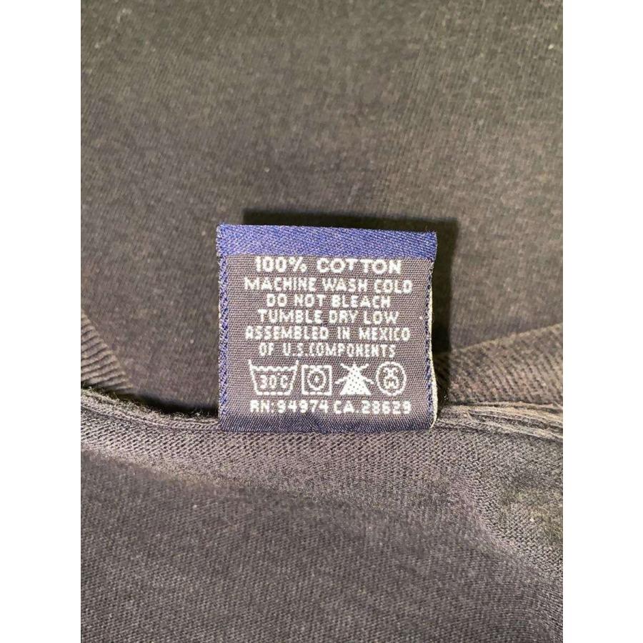 STUSSY 90s 怪獣　恐竜 長袖 Tシャツ ホワイト Mサイズ STUSSY◇90s/OLD/恐竜/Tシャツ/M/コットン/BLK// : セカンドストリート