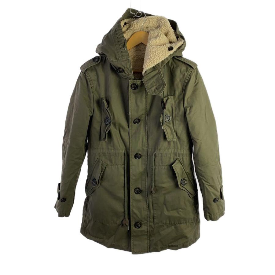 Burberry black label モッズコート BURBERRY BLACK LABEL◇モッズコート/L/コットン/KHK/無地/BMP27-326