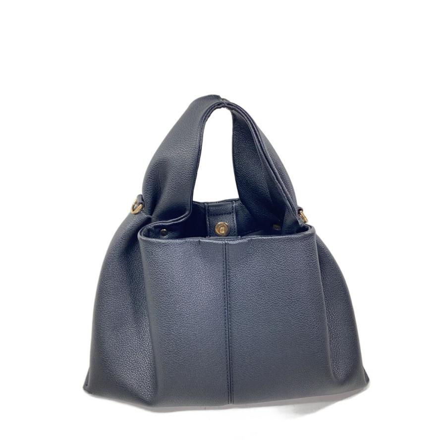 POLENE◇ハンドバッグ/レザー/BLK/numero neuf : セカンドストリート