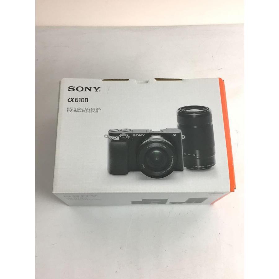 SONY◆デジタル一眼カメラ α6100 ILCE-6100Y ダブルズームレンズキット [ブラック]｜ssol-shopping｜08