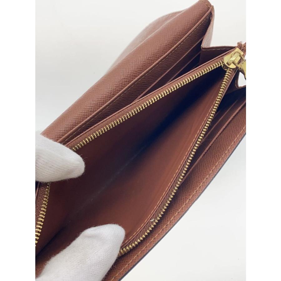 LOUIS VUITTON◇長財布/PVC/BRW/モノグラム/レディース/m60531