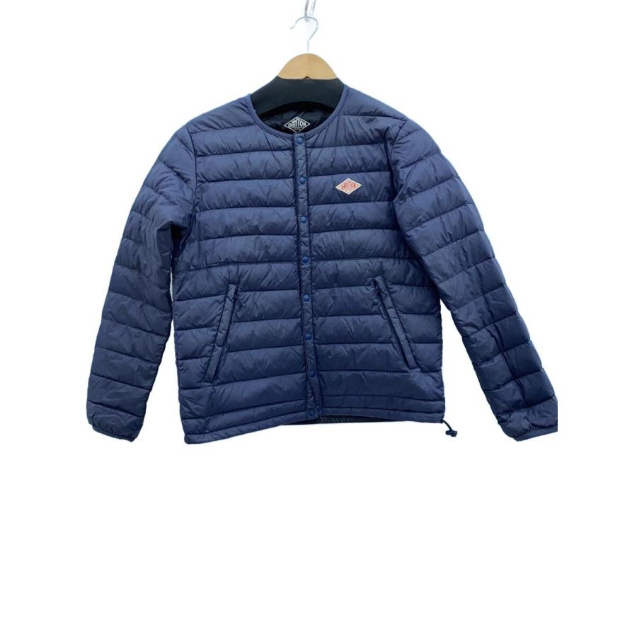 DANTON◇ダウンジャケット/36/ナイロン/NVY/無地/JD-8748 : セカンド