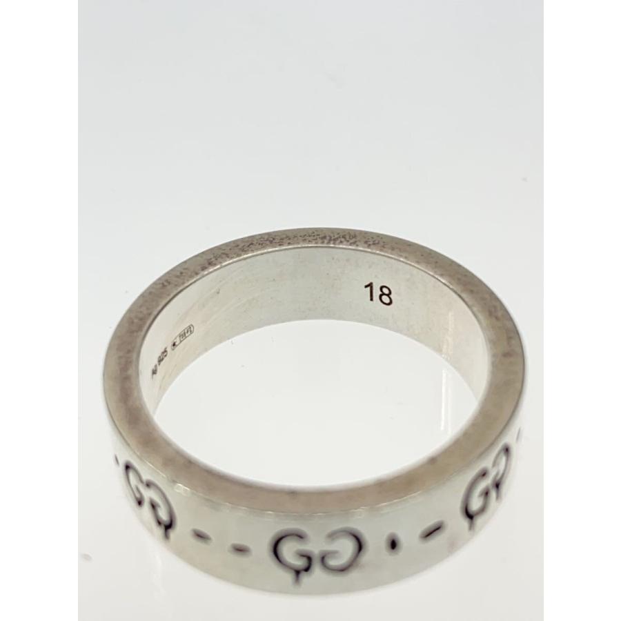 GUCCI◆リング/SV925/18号/SLV/メンズ/ゴーストリング//_4