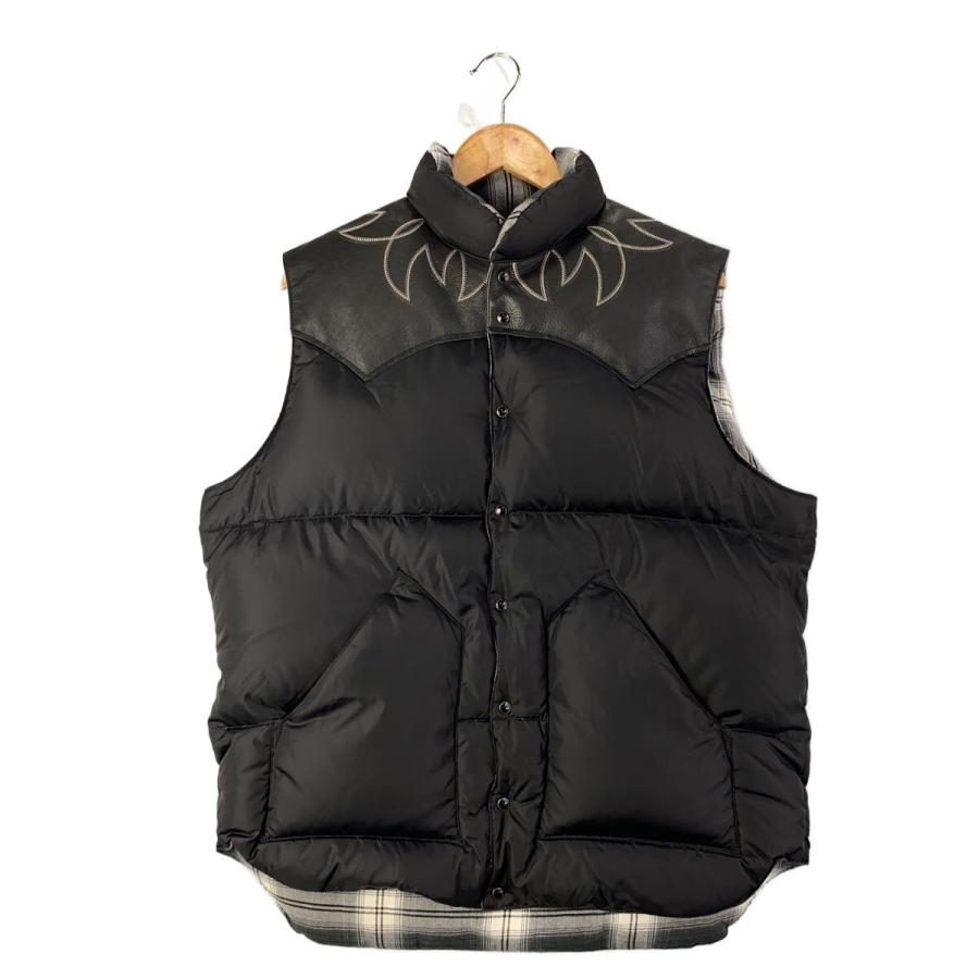 Rocky Mountain Featherbed◇ダウンベスト/44/ナイロン/BLK/290-232-55 