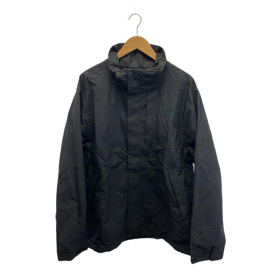 THE NORTH FACE◇マウンテンパーカ/XL/ナイロン/BLK/NF0A3RSX/フード欠 