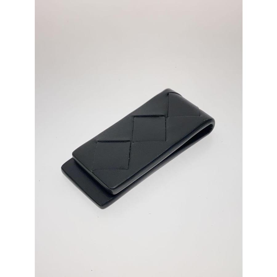 BOTTEGA VENETA 二つ折り財布 ブラック （中古） BOTTEGA VENETA