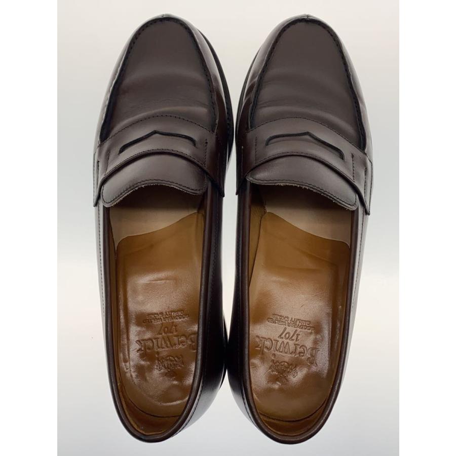 Berwick / 4456ACID/ローファー/1707/ローファー/UK9/BRW/レザー// Berwick◇4456ACID/コインローファー/1707/ローファー/UK9/BRW/レザー